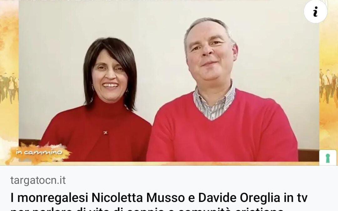 Intervista di Davide e Nicoletta su  Radio in blu e SAT2000  con Enrico Selleri